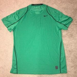 Nike Pro Dri-Fit Green Shirt- Size XL